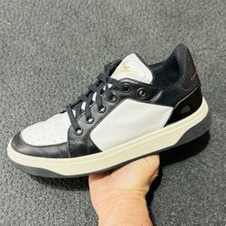 Giuseppe Zanotti 'Black White' Men's Designer Low (Sz 7M)
