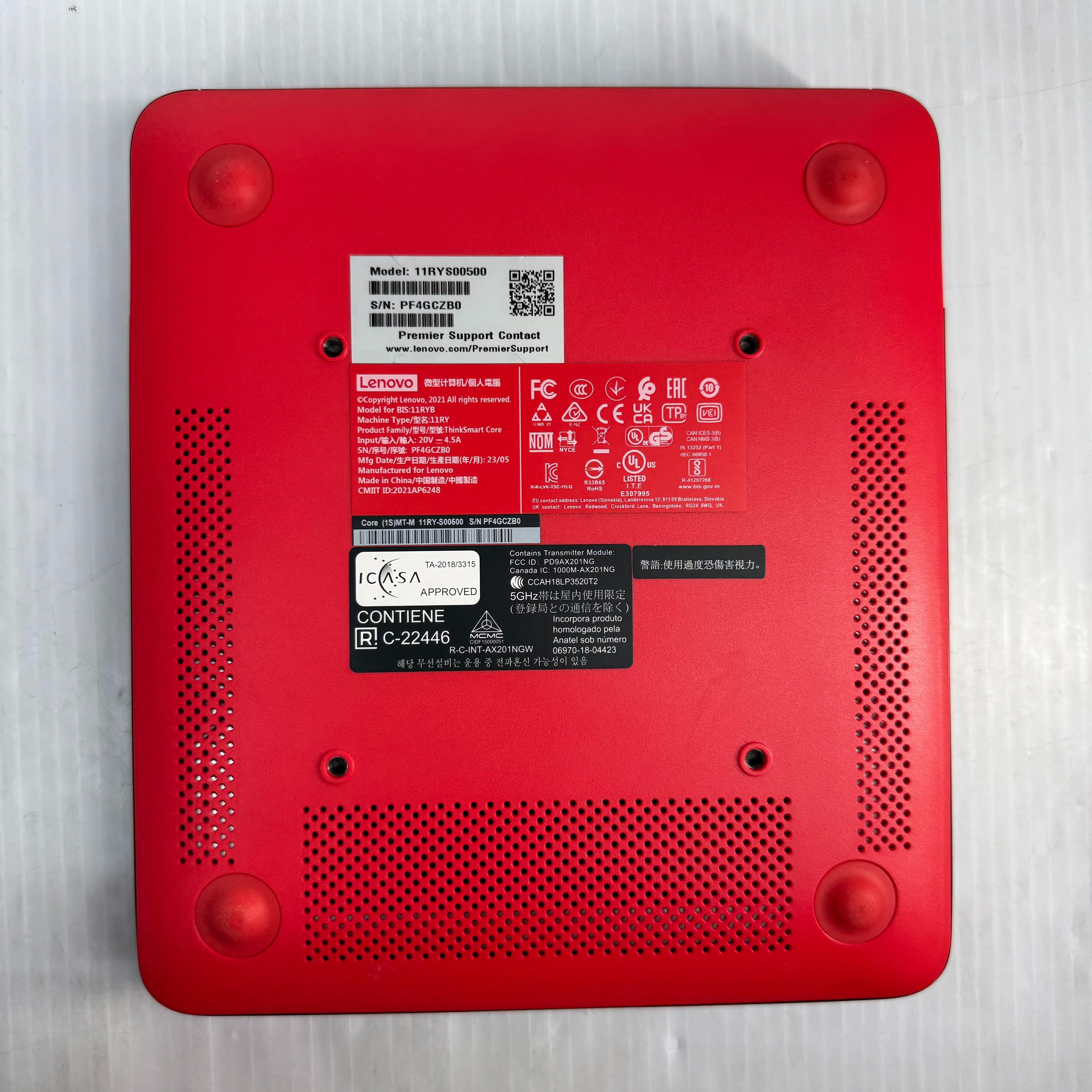 Lenovo ThinkSmart Core Mini i5 1145G7E PC 256GB NVMe SSD 8GB RAM