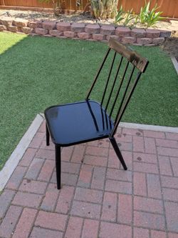 Black Metal Dining Chair