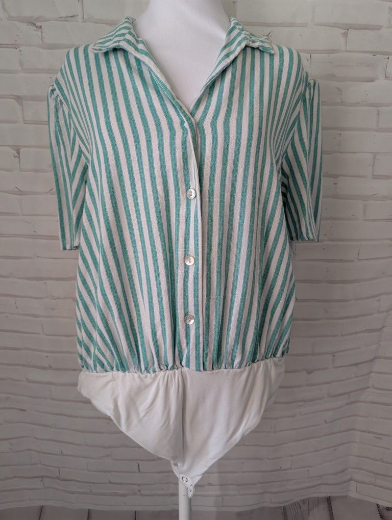 Draper James Blouse Bodysuit Size XL