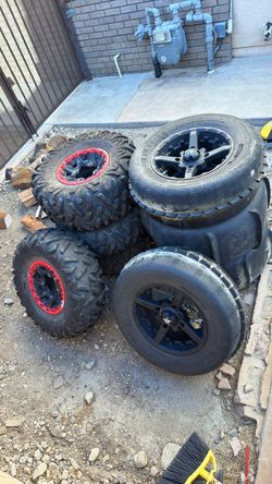🔥 ATV / UTV Wheels & Tires – Two Sets
