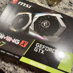 NEW MSI GTX1660 Super