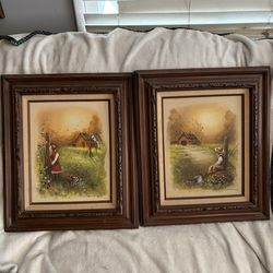 Vintage painting
