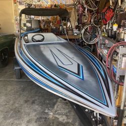 1985 Mini Daytona Speed Boat - 50hp