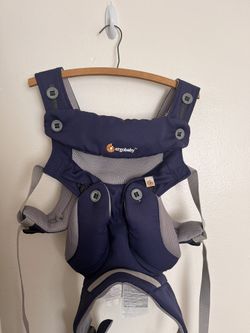 ERGOBABY CARRIER 360 COOL AIR FRENCH BLUE