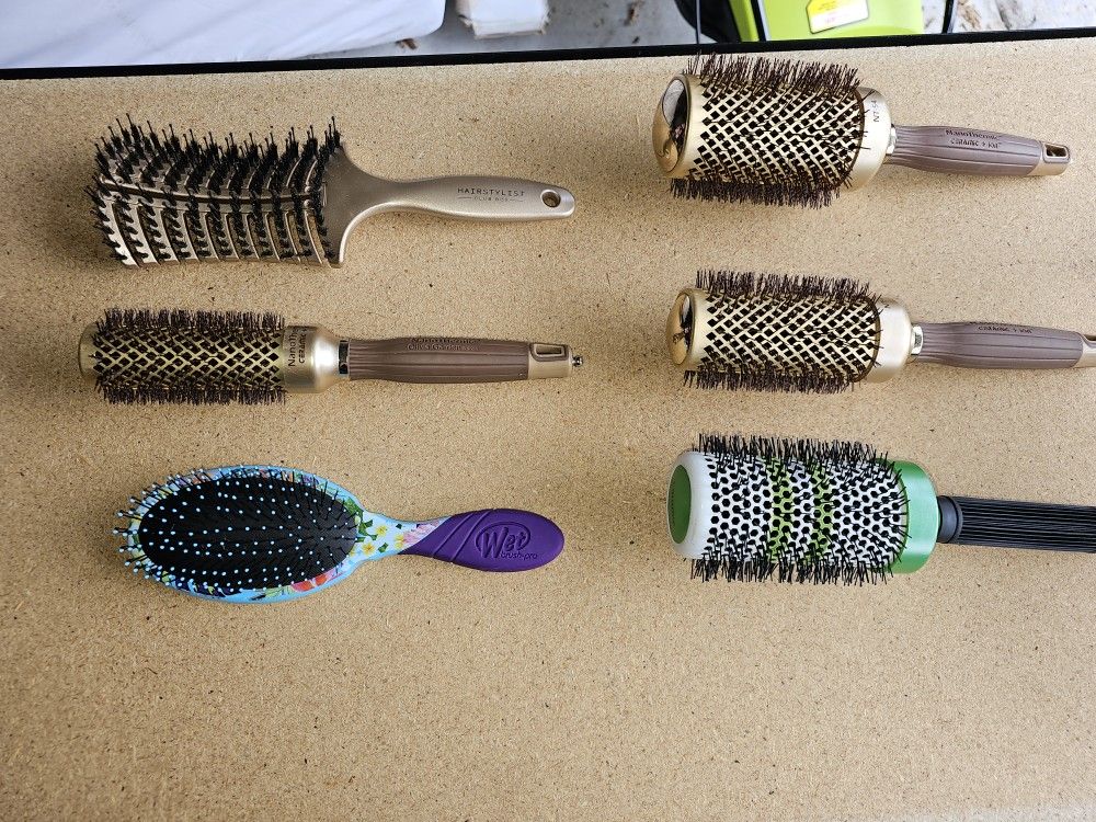 Olivia Garden Round Thermal Hair Brush set