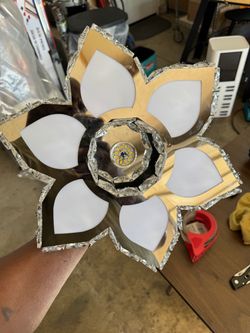 Flower-Shaped LED Ceiling Light Fixture $35
