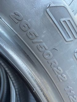 265/50/22 Bridgestone (4 Tires) NEW $500.00/ TUNDRA + SEQUOIA