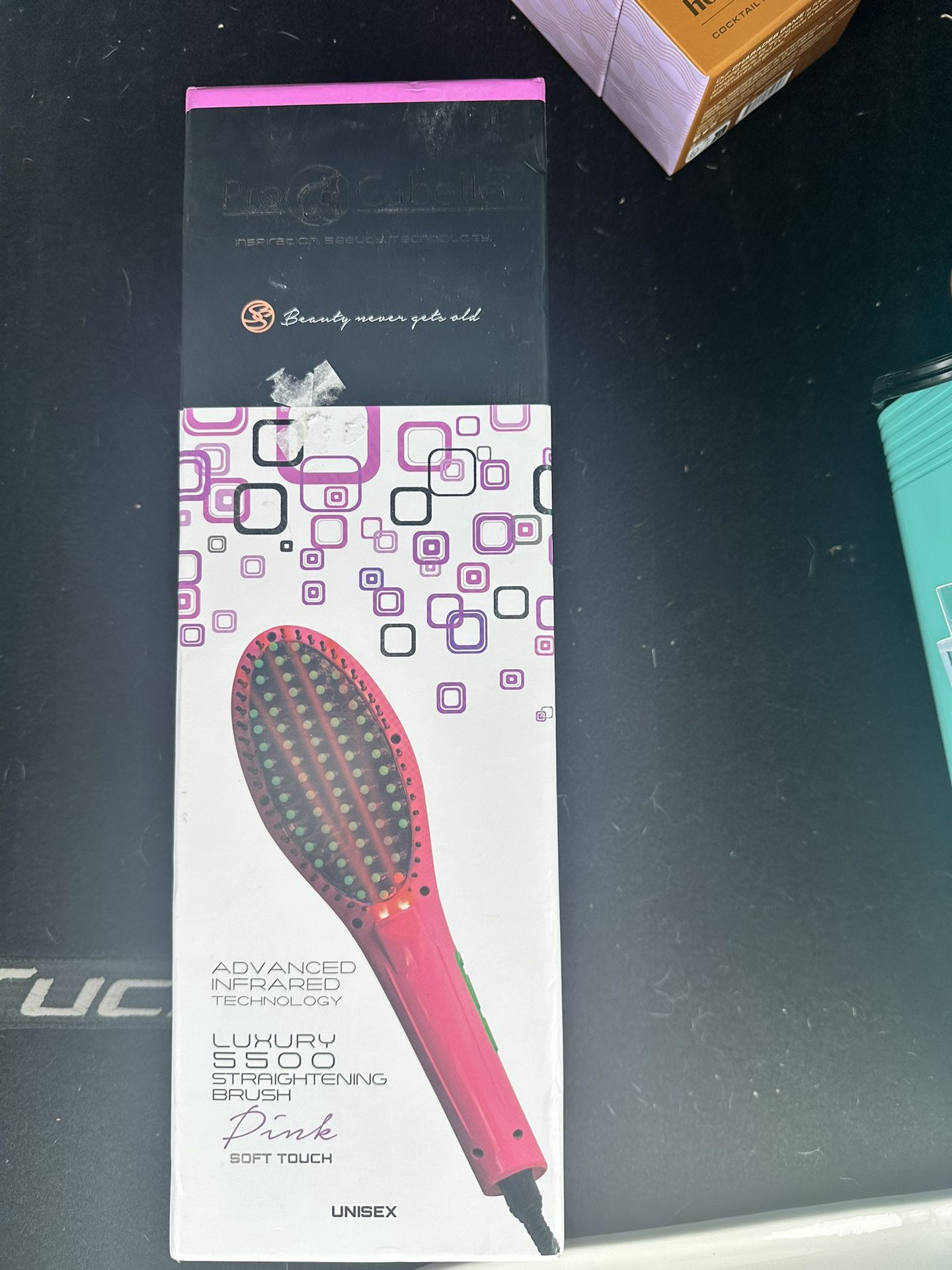 Straightening Hair Brush 