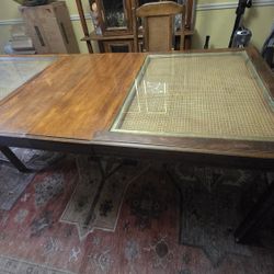 Vintage Wood Dinning Table 