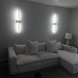 Cream L Couch
