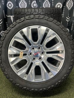 GMC Sierra Denali 6 Lug 22 Inch OEM Wheels