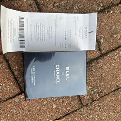 Bleu de CHANEL Eau de Parfum Spray Men, 3.4 Oz Brand New In box