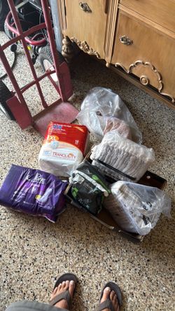 Disposable briefs for the elderly