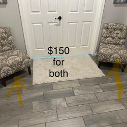 Accent Chairs $150 For 2 