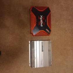 Sony 2 Channel Amp And A Power Acoustic 2 Channel Amp,both For 80 Obo