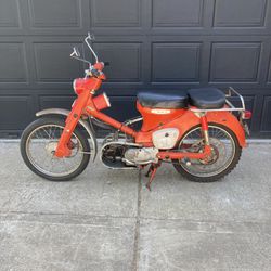 1963 Honda Trail 55  (C105T) Motorcycle 