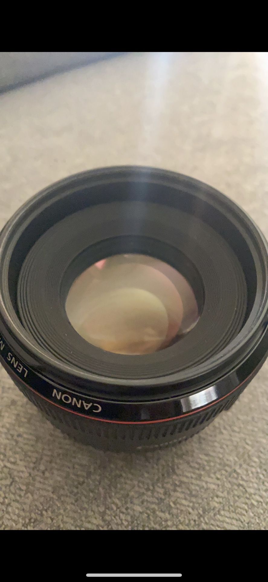 Need Gone ASAP. Canon 50mm 1.2f Lens