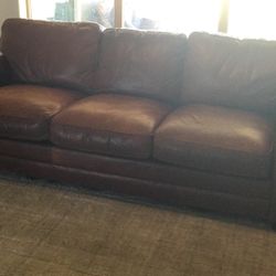 Large Leather Couch