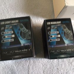 9005 / HB3    &   9006 / HB4    LED Headlight Combo High Low Beam Bulbs Kit 4 Bulbs 2 Of Each