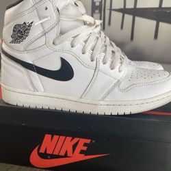 Nike Air Jordan 1 Retro High OG “Ying Yang White” Sz 11