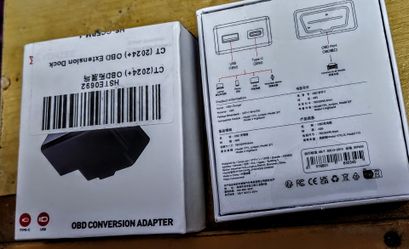 Cybertrucks 2024+ OBD Extension Dock Conversion Adapter