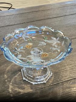 Glass Pedestal Candy Dish
