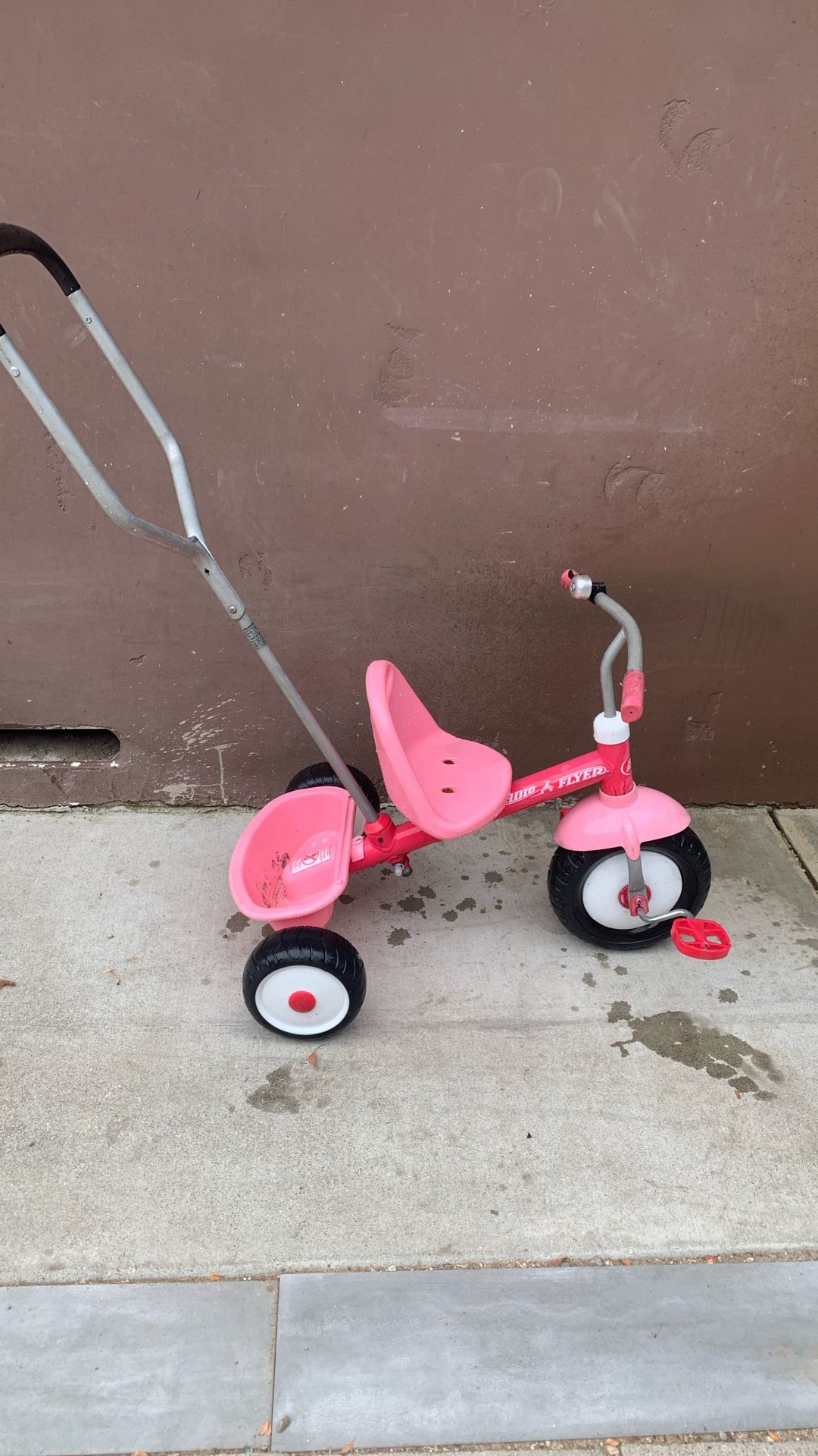 Little Girl Tricycle