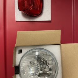 Front And Rear Harley Davidson Light. 