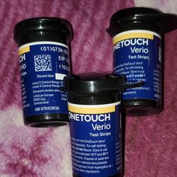 ONE TOUCH VERIO TEST STRIPS 