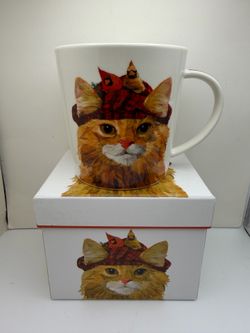 Orange Cat Coffee Mug