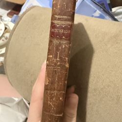 Antique Book Batchelor 1