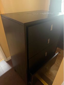 West Elm 4-Drawer Dresser - Dark Brown / Espresso