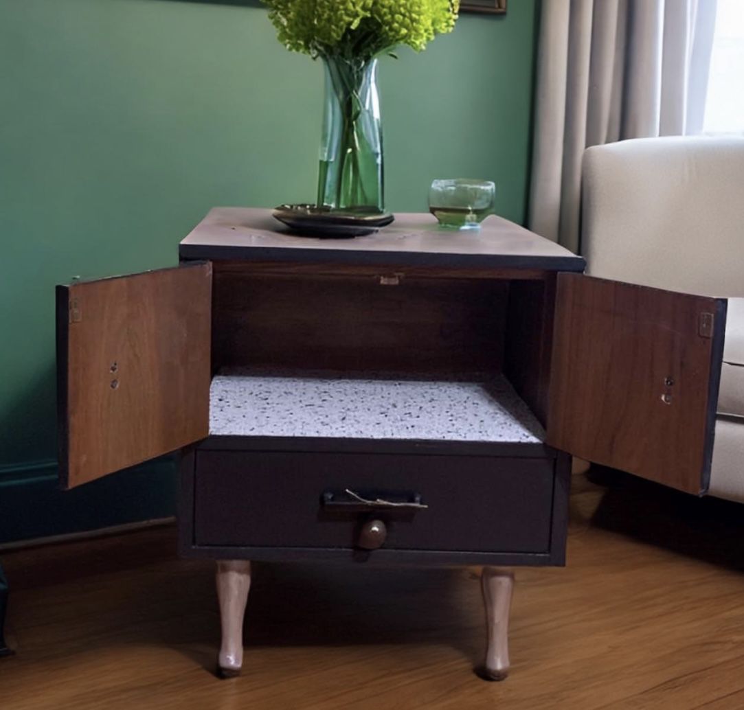 Cabinet End Table Side Table Bar 