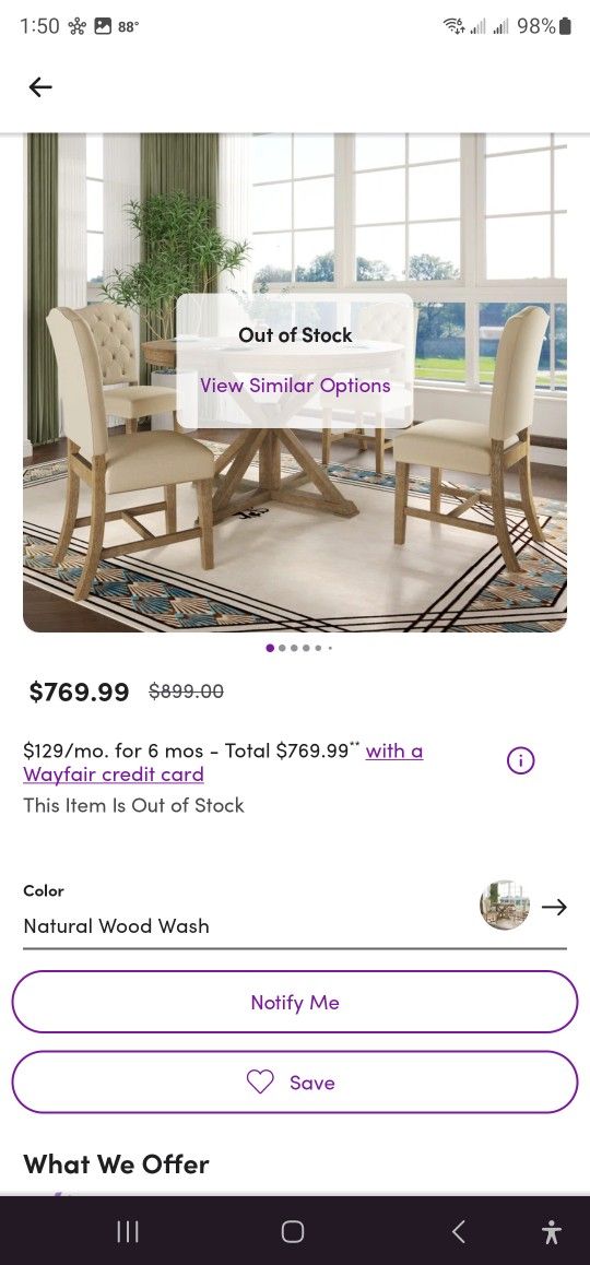 4 New Dining Chairs, Almost New Recliner, 2 Almost New Bar Stools