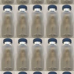30 Plastic Storage Jars - Clear - Organization, Food Grade 