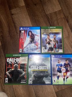Games that are used and are in good condition