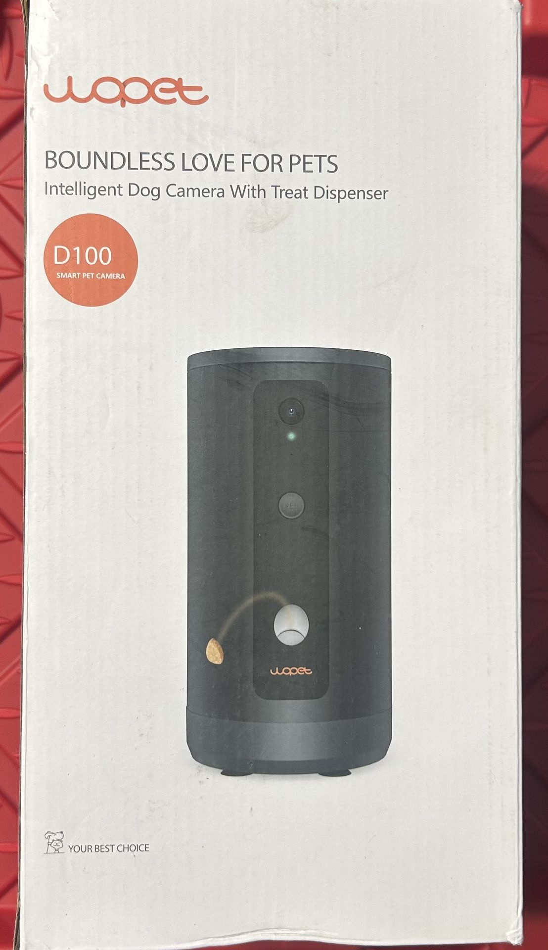 BOUNDLESS LOVE FOR PETS Intelligent Dog Camera With Treat Dispenser