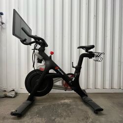 Peloton Exercise Bike + Cycling Shoes Size 41