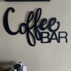 Coffee Bar Sign