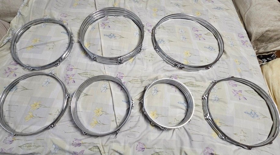 1.5mm Drum hoops made of steel triple-flange (SEE DESCRIPTION FOR PRICING)