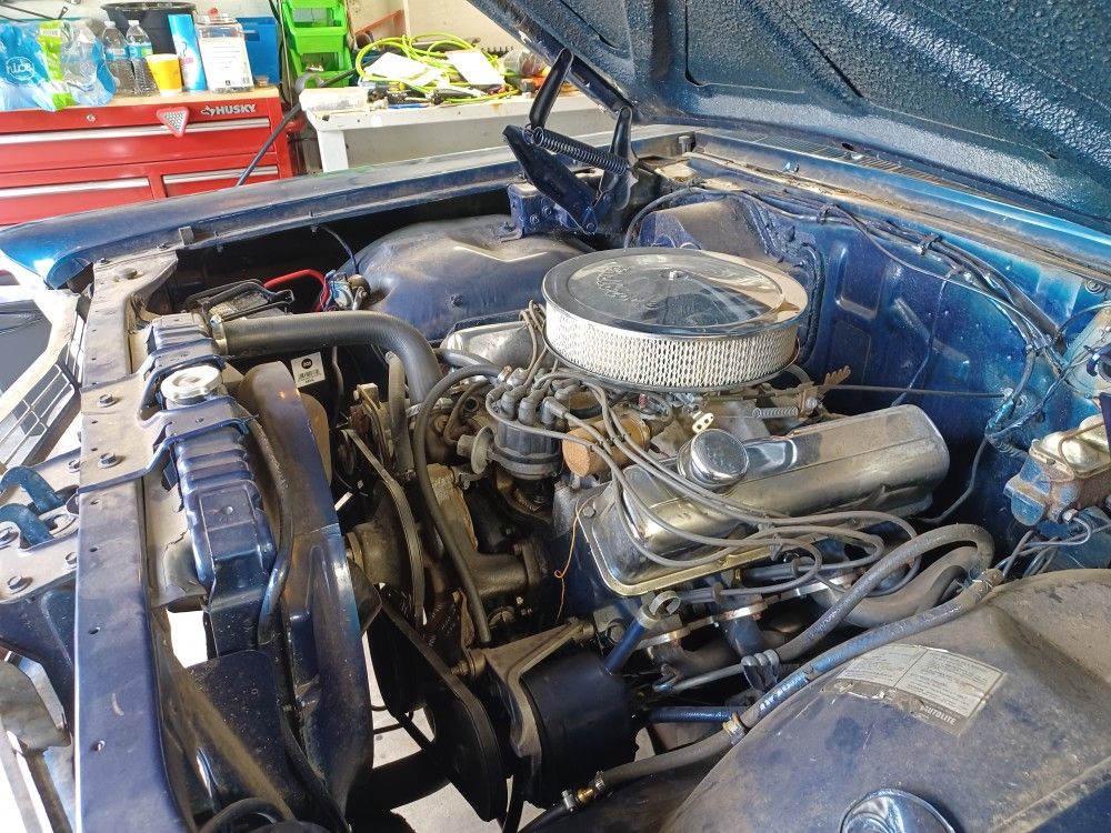 Rebuilt 390 V8, Complete Including Carb, Alternator Headers Etc. Can Be Heard Running
