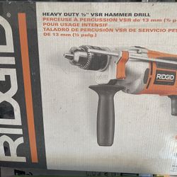 Ridgid Hammer Drill New 