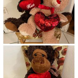 nice stuffed animals excellent condition