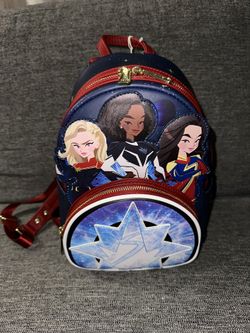 The Marvels Glow In the Dark Loungefly Mini Backpack