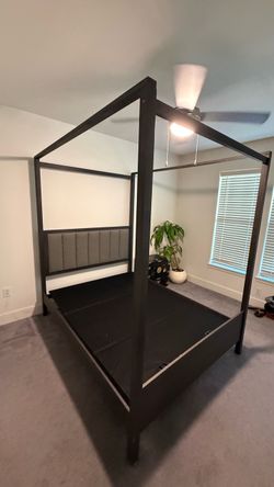 Canopy bed frame