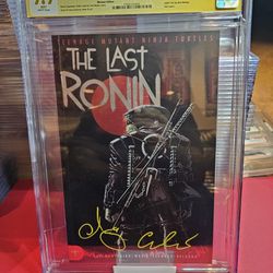 Rare Last Ronin 1st Print Foil Edition Autographed 