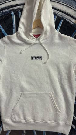 Supreme Life White Hoodie  