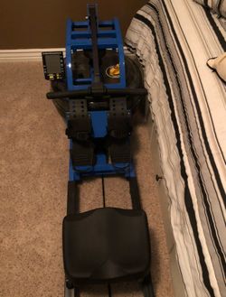 Kingston Indoor Water Rower- Blue Erg Machine