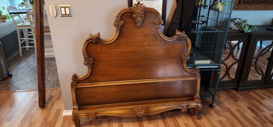 Louis XV STYLE Queen Bed Head And Foot Board